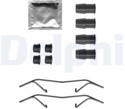 DELPHI Súprava príslušenstva, obloženie kotúčovej brzdy DELPHI LX0717 (LX0717)