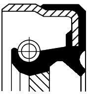 CORTECO Tesniaci krúżok kľukového hriadeľa CORTECO 12012581 (12012581)