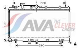 AVA Clever Choice Chladič motora AVA Clever Choice SU2065 (SU2065)