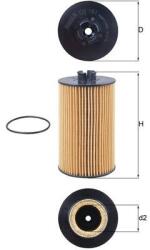 MAHLE Olejový filter MAHLE OX 161D (OX 161D)