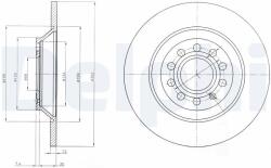 DELPHI Tarcza Ham. Audi A6 (bg4088)