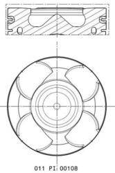 MAHLE Piest MAHLE 011 PI 00108 000 (011 PI 00108 000)