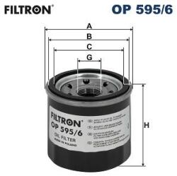 FILTRON Olejový filter FILTRON OP 595/6 (OP 595/6)