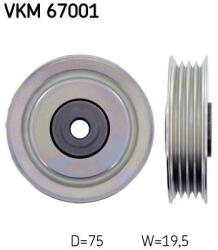 SKF Vratná/vodiaca kladka rebrovaného klinového remeňa SKF VKM 67001 (VKM 67001)