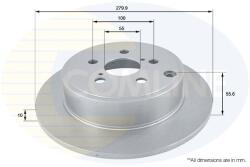 COMLINE Brzdový kotúč COMLINE - centralcar - 9 820 Ft