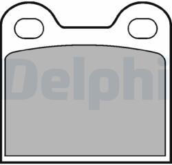 DELPHI Sada brzdových platničiek kotúčovej brzdy DELPHI LP21 (LP21)