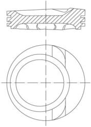 MAHLE Piest MAHLE 030 68 01 (030 68 01)