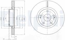 DELPHI Tarcza Ham. Przod (bg4113)