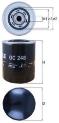 KNECHT Olejový filter KNECHT OC 248 (OC 248)