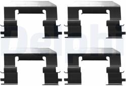 DELPHI Súprava príslušenstva, obloženie kotúčovej brzdy DELPHI LX0675 (LX0675)