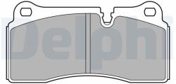 DELPHI Sada brzdových platničiek kotúčovej brzdy DELPHI LP3595 (LP3595)