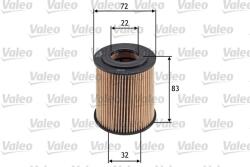 VALEO Olejový filter VALEO 586542 (586542)