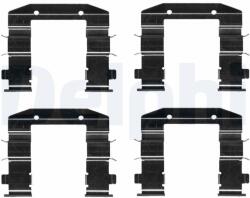 DELPHI Súprava príslušenstva, obloženie kotúčovej brzdy DELPHI LX0688 (LX0688)