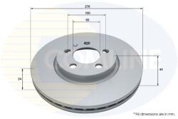 COMLINE Brzdový kotúč COMLINE ADC2992V (ADC2992V)