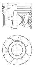 Kolbenschmidt Piest KOLBENSCHMIDT 41710600 (41710600)