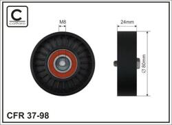 CAFFARO Vratná/vodiaca kladka rebrovaného klinového remeňa CAFFARO 37-98 (37-98)