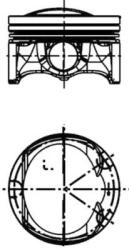 Kolbenschmidt Piest KOLBENSCHMIDT 40251610 (40251610)