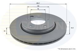 COMLINE Brzdový kotúč COMLINE ADC1453V (ADC1453V)