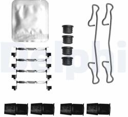 DELPHI Súprava príslušenstva, obloženie kotúčovej brzdy DELPHI LX0813 (LX0813)