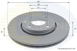 COMLINE Brzdový kotúč COMLINE ADC1597V (ADC1597V)