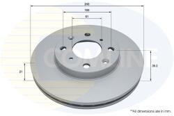 COMLINE Brzdový kotúč COMLINE ADC0546V (ADC0546V)