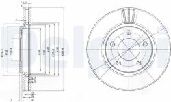 DELPHI Tarcza Ham. Chrysler Voyager (bg3715)