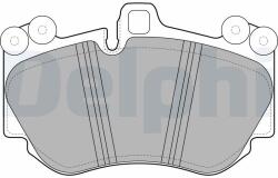 DELPHI Sada brzdových platničiek kotúčovej brzdy DELPHI LP2116 (LP2116)