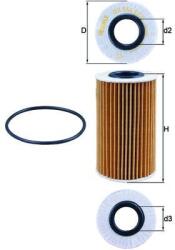 MAHLE Filtr Oleju Toyota (ox 554d1)