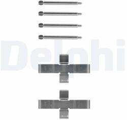 DELPHI Súprava príslušenstva, obloženie kotúčovej brzdy DELPHI LX0047 (LX0047)