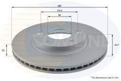 COMLINE Brzdový kotúč COMLINE ADC2416V (ADC2416V)