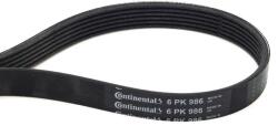 Continental Ctam Ozubený klinový remeň CONTINENTAL CTAM 6PK986 (6PK986)