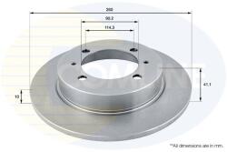 COMLINE Brzdový kotúč COMLINE ADC0355 (ADC0355)