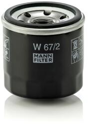Mann-filter Olejový filter MANN-FILTER W 67/2 (W 67/2)