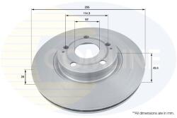 COMLINE Brzdový kotúč COMLINE ADC01134V (ADC01134V)