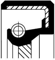 CORTECO Tesniaci krúżok kľukového hriadeľa CORTECO 12010693B (12010693B)