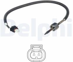 DELPHI Snímač teploty výfukových plynov DELPHI TS30222 (TS30222)