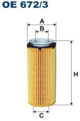 FILTRON Olejový filter FILTRON OE 672/3 (OE 672/3)