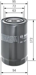 Bosch Olejový filter BOSCH F 026 407 081 (F 026 407 081)
