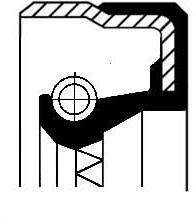 CORTECO Tesniaci krúżok hriadeľa pomocného pohonu CORTECO 12035746 (12035746)