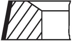 MAHLE Sada piestnych krúżkov MAHLE 028 RS 10101 0V0 (028 RS 10101 0V0)