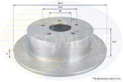 COMLINE Brzdový kotúč COMLINE ADC1094 (ADC1094)