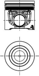 Kolbenschmidt Piest KOLBENSCHMIDT 41106600 (41106600)