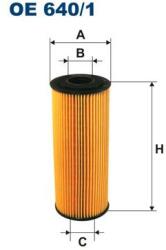 FILTRON Olejový filter FILTRON OE 640/1 (OE 640/1)