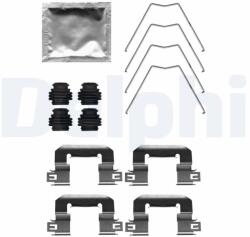 DELPHI Súprava príslušenstva, obloženie kotúčovej brzdy DELPHI LX0712 (LX0712)