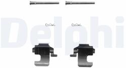 DELPHI Súprava príslušenstva, obloženie kotúčovej brzdy DELPHI LX0270 (LX0270)