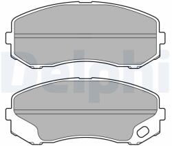DELPHI Sada brzdových platničiek kotúčovej brzdy DELPHI LP3687 (LP3687)