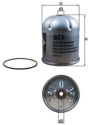 MAHLE Olejový filter MAHLE OZ 3D (OZ 3D)
