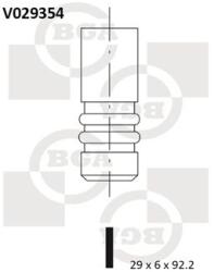 BGA Zawor Wydechowy (v029354)