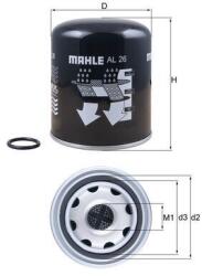 MAHLE Patróna vysúšača vzduchu, pneumatický systém MAHLE AL 26 (AL 26)