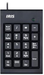 IRIS B-15 USB fekete numerikus billentyűzet (MEN-R1-77832)